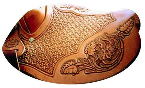 Wedding Garter Leather Tooling Pattern (Download) - Bar C Saddlery